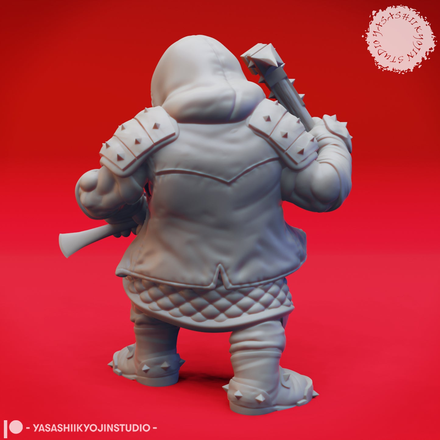 Duergar - Hammer - Tabletop Miniature (Pre-Supported STL)