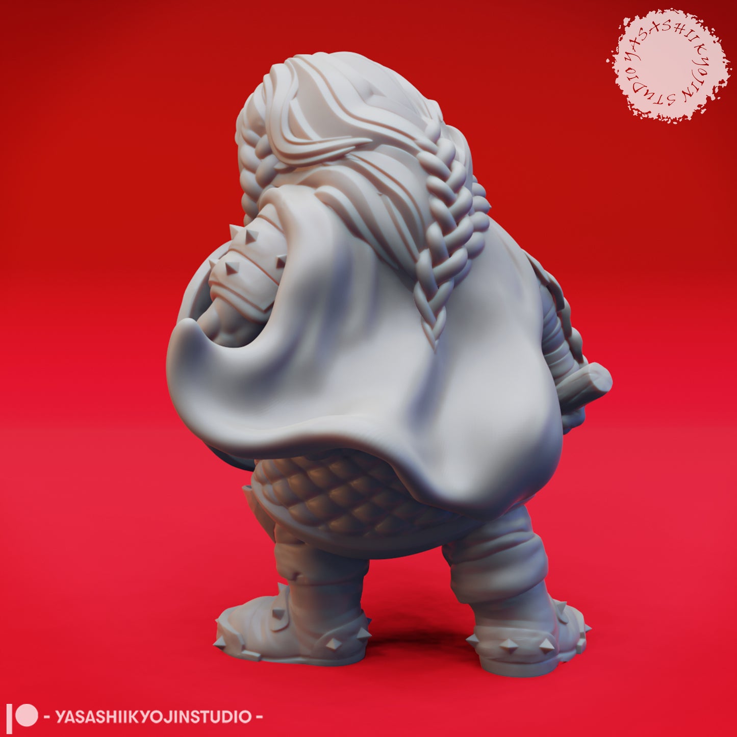 Duergar - Shield - Tabletop Miniature (Pre-Supported STL)