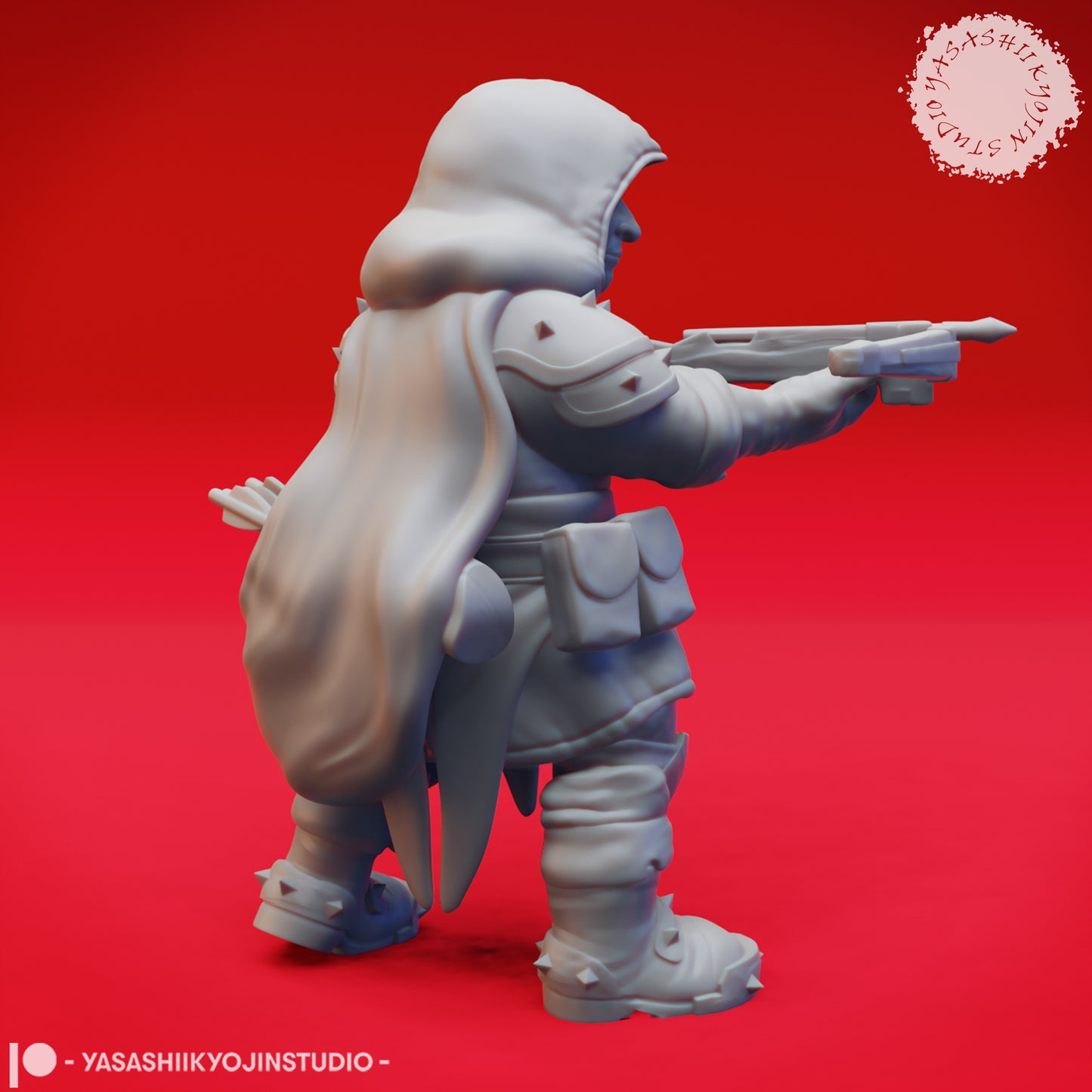 Duergar - Crossbow - Tabletop Miniature (Pre-Supported STL)