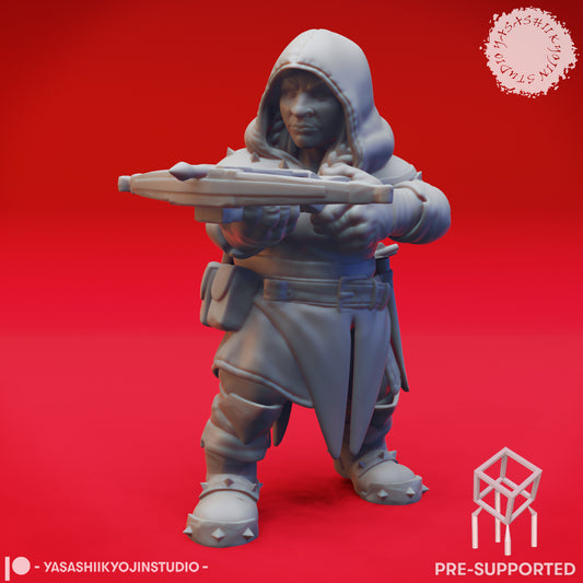 Duergar - Crossbow - Tabletop Miniature (Pre-Supported STL)