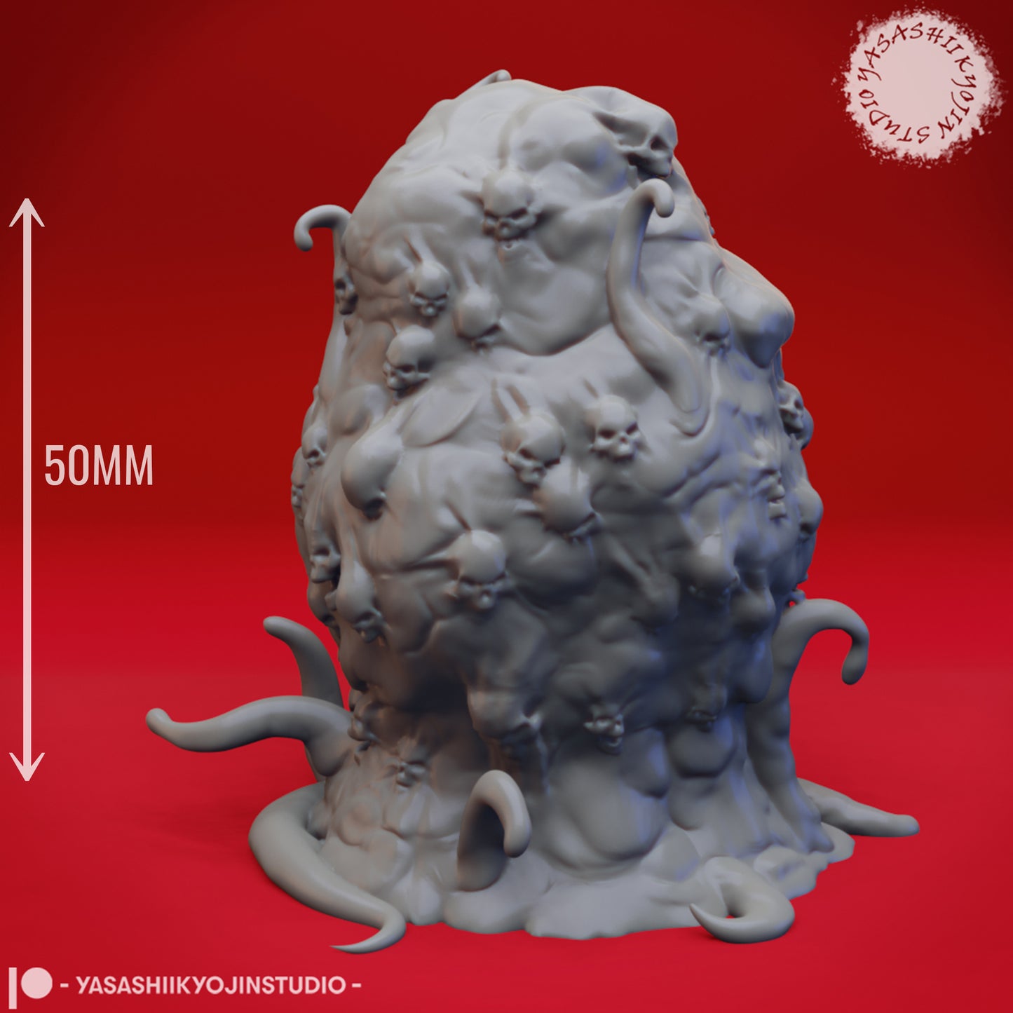 Elder Oblex - 3D Printed Mini for Tabletop Gaming, Dungeons and Dragons, Pathfinder, Kings of War and other RPG's