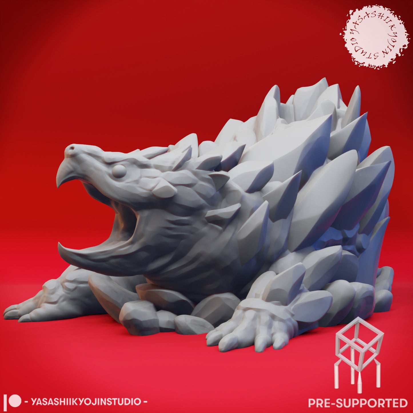 Elemental - Earth - Tabletop Miniature (Pre-Supported STL)