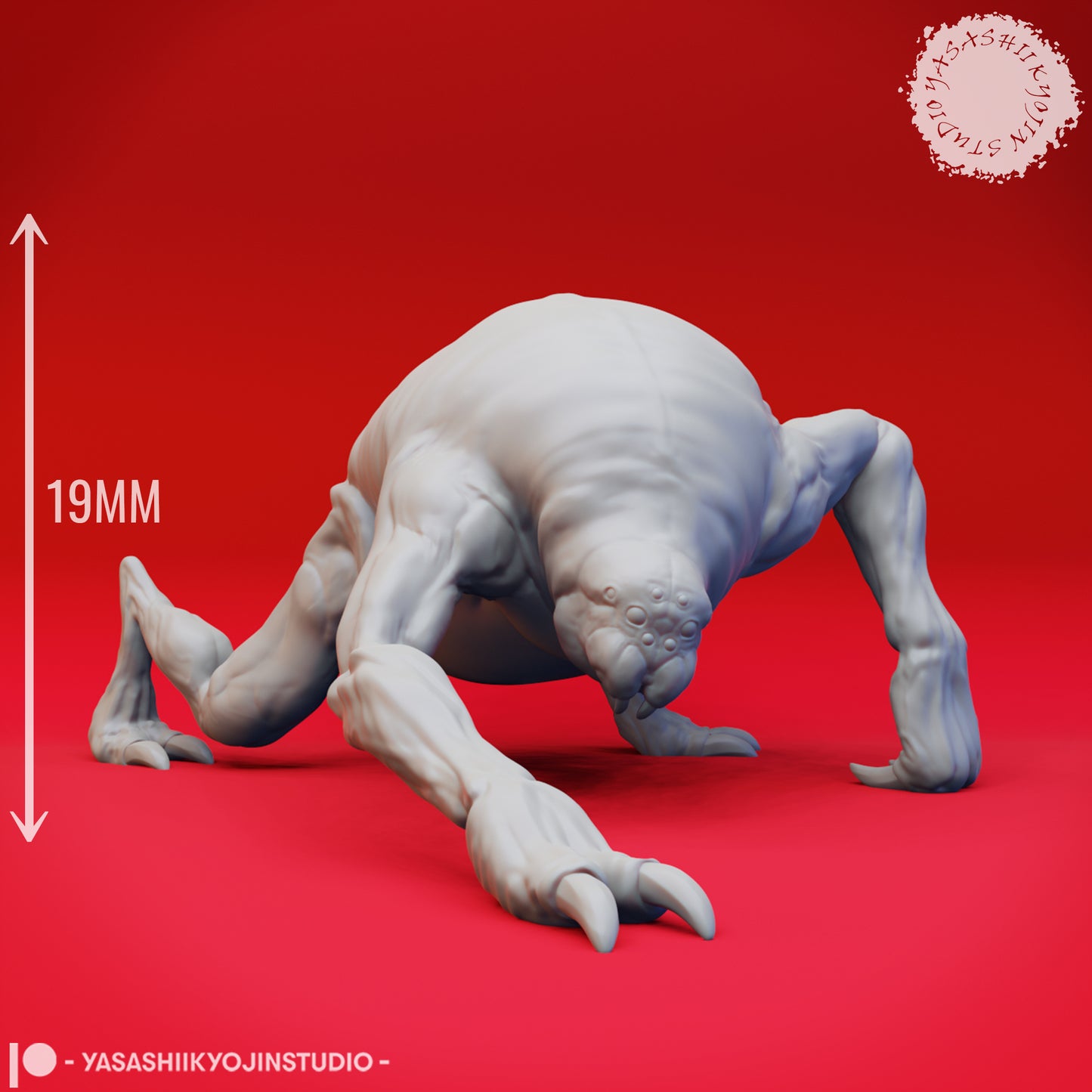 Ettercap - Crawling - Tabletop Miniature (Pre-Supported STL)