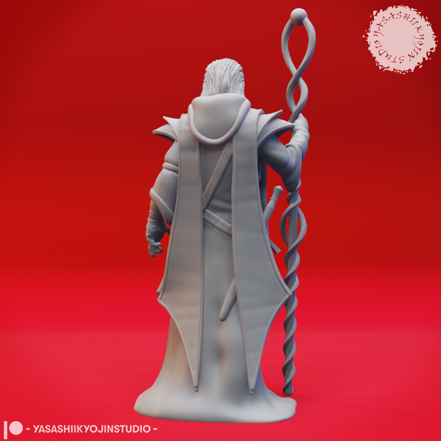 Evil Mage - Tabletop Miniature (Pre-Supported)