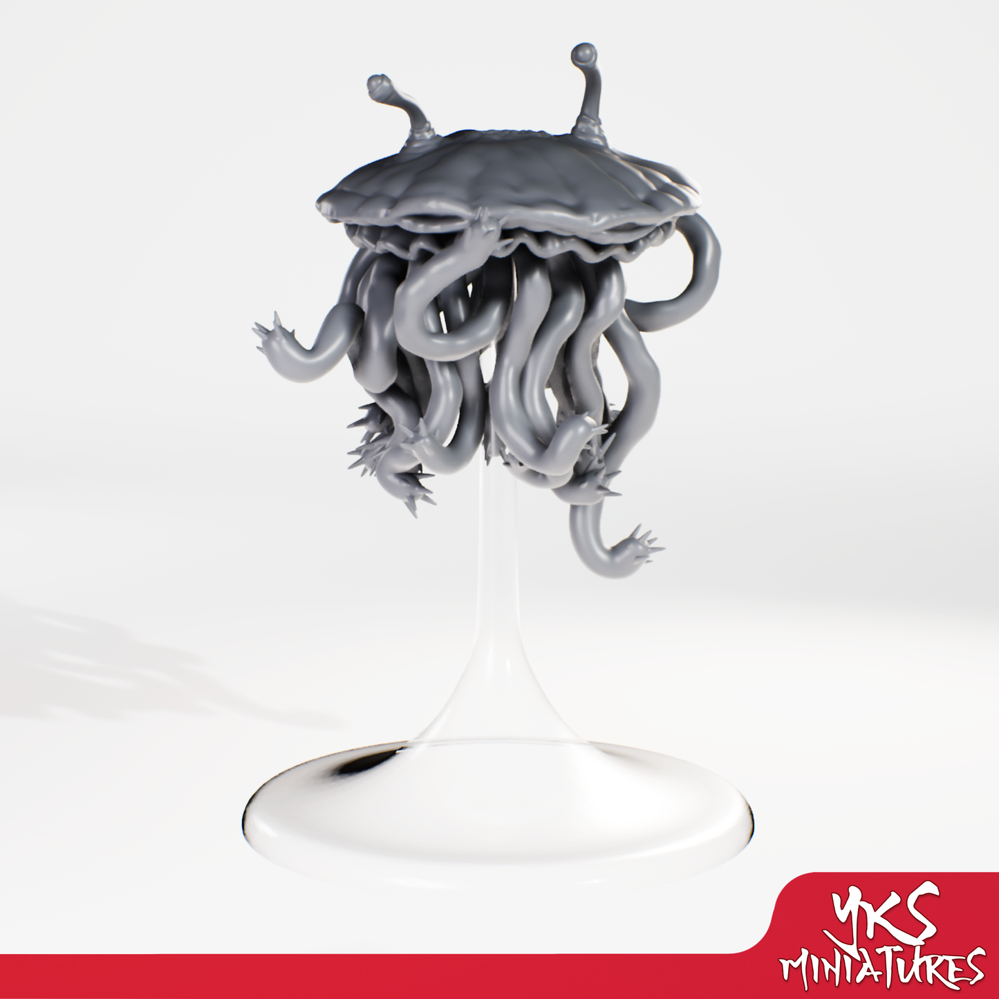 Flumph - 3D Printed Mini for Tabletop Gaming, Dungeons and Dragons, Pathfinder, Kings of War and other RPG's
