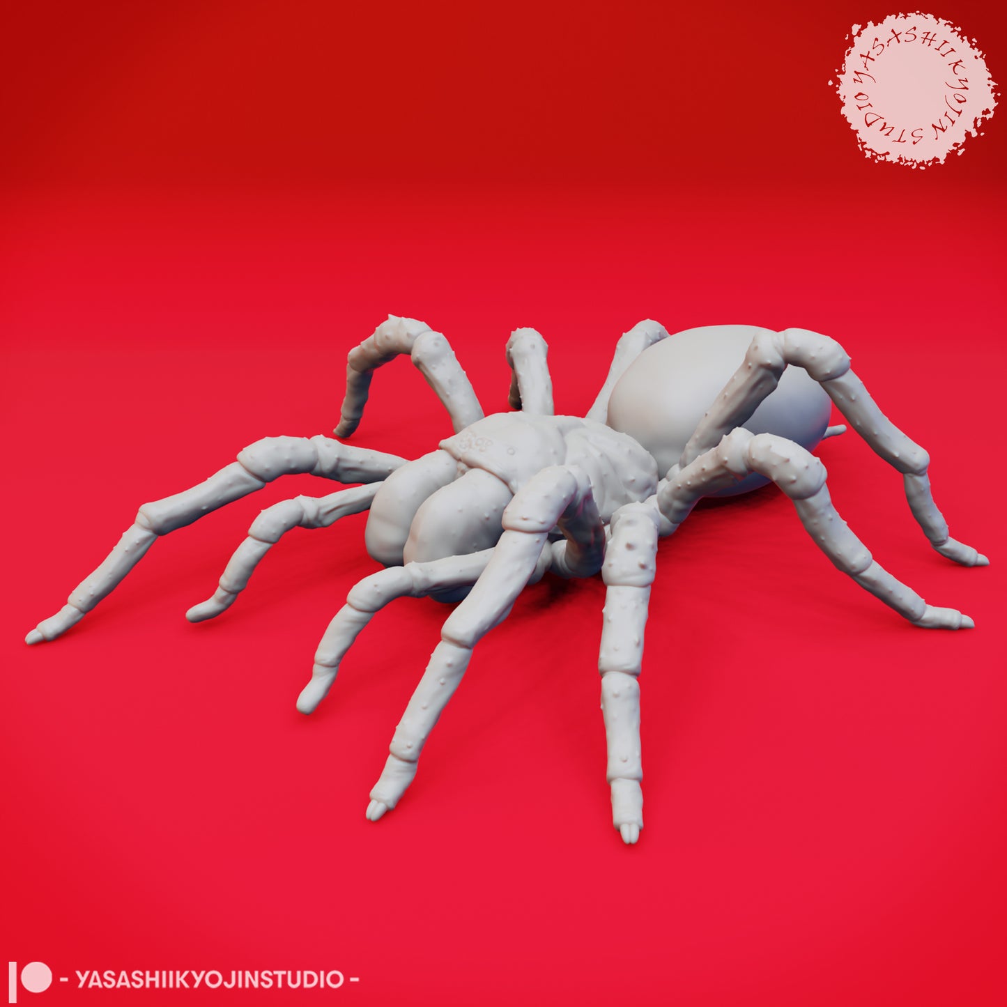 Giant Spider - Tabletop Miniature (Pre-Supported STL)
