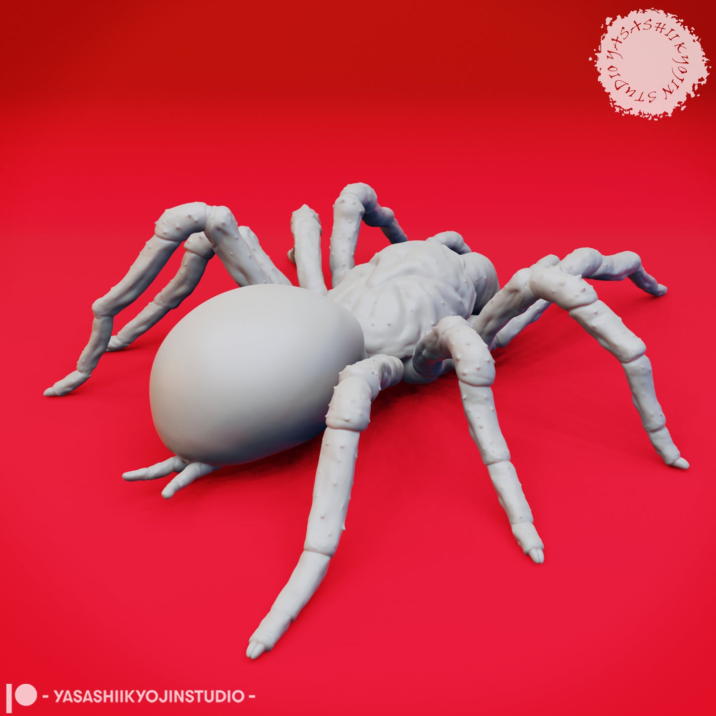 Giant Spider - Tabletop Miniature (Pre-Supported STL)