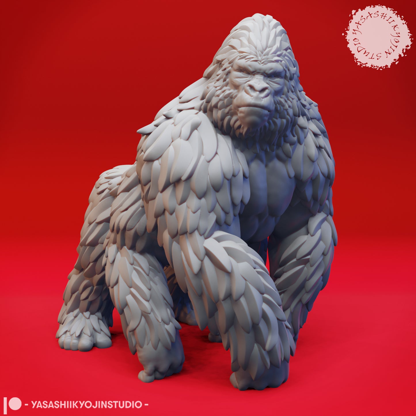 Girallon - 3D Printed Mini for Tabletop Gaming, Dungeons and Dragons, Pathfinder, Kings of War and other RPG's