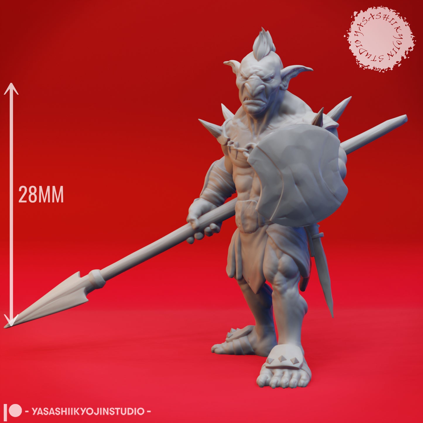 Goblin Warband - Bundle - 3D Printed Minis for Tabletop Gaming, Dungeons and Dragons, Pathfinder, Kings of War and other RPG's