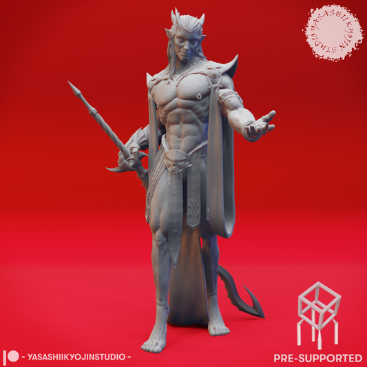 Graz'zt - The Demon Prince of Pleasure - Tabletop Miniature (Pre-Supported)