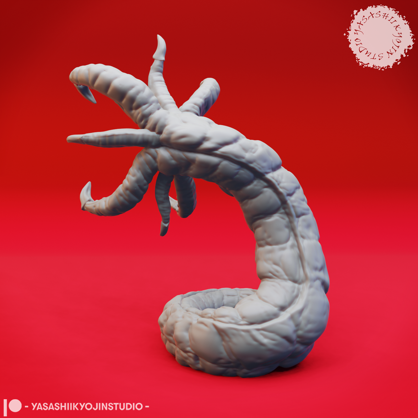 Grick Alpha - Tabletop Miniature (Pre-Supported STL)
