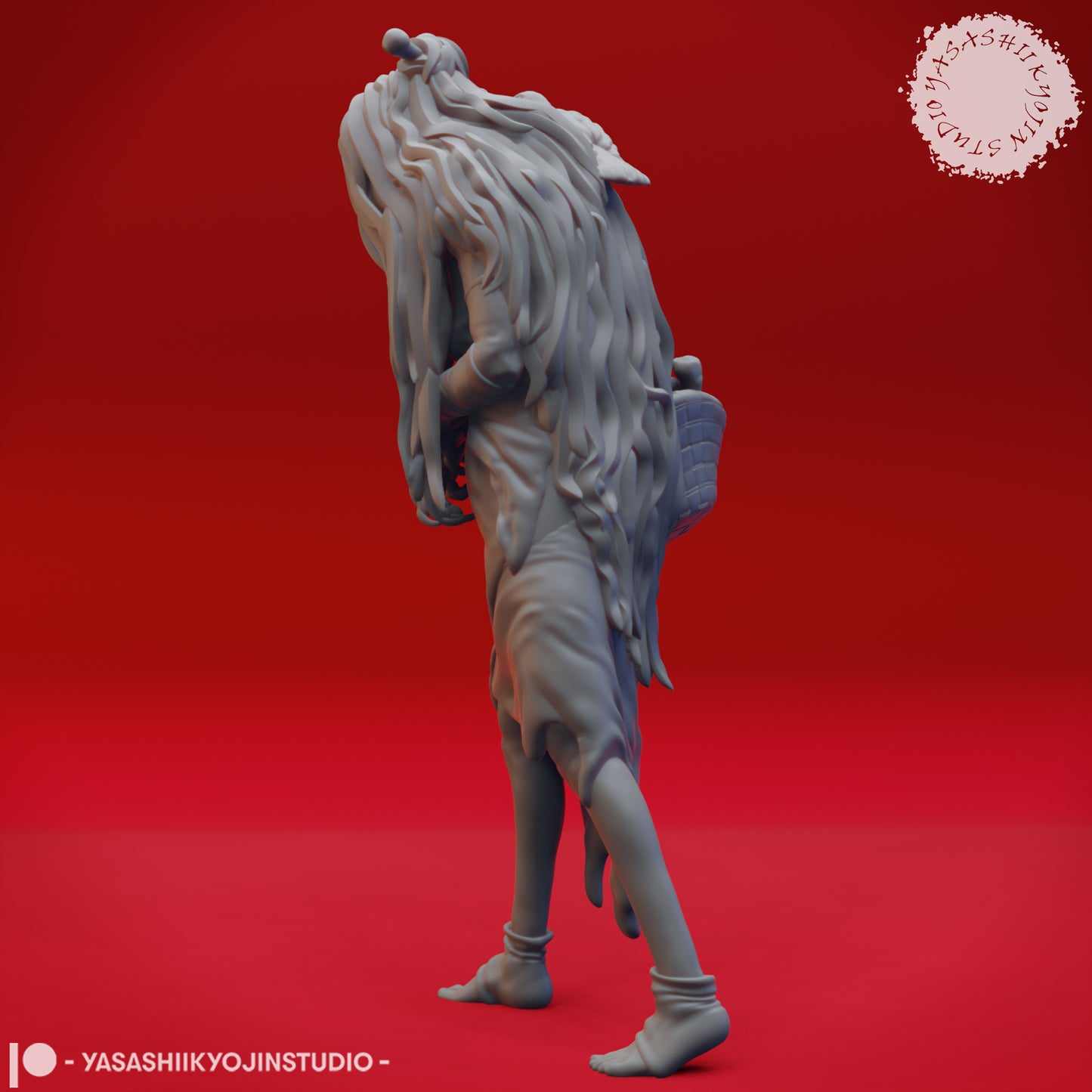 Green Hag - 3D Printed Mini for Tabletop Gaming, Dungeons and Dragons, Pathfinder, Kings of War and other RPG's