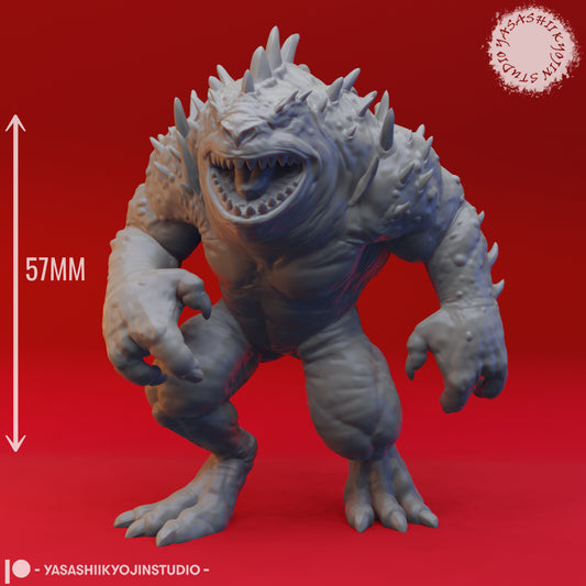 Hezrou - 3D Printed Mini for Tabletop Gaming, Dungeons and Dragons, Pathfinder, Kings of War and other RPG's