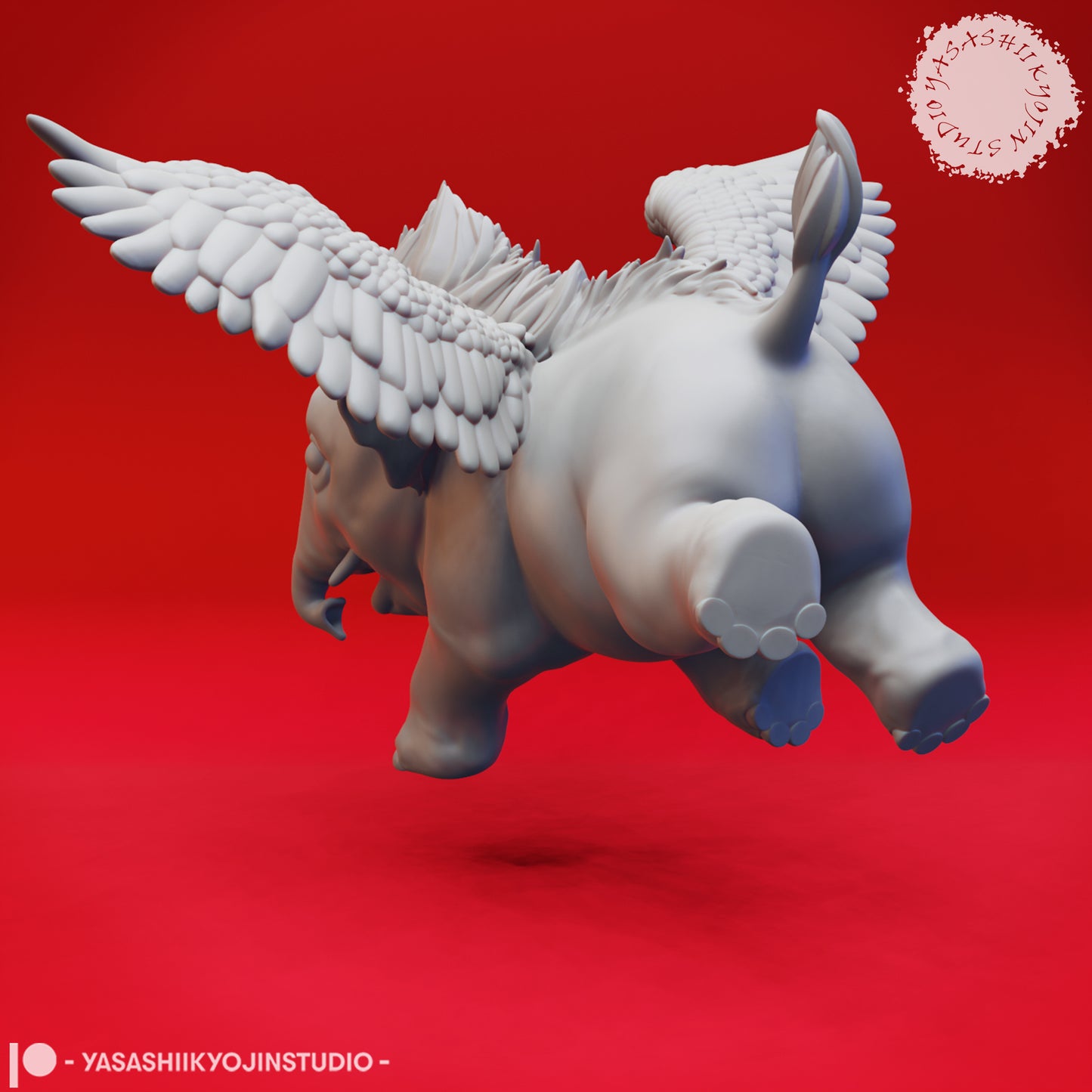 Hollyphant - Tabletop Miniature STL