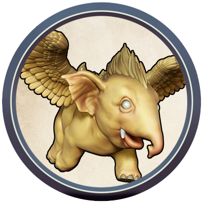 Hollyphant - VTT Token Sample