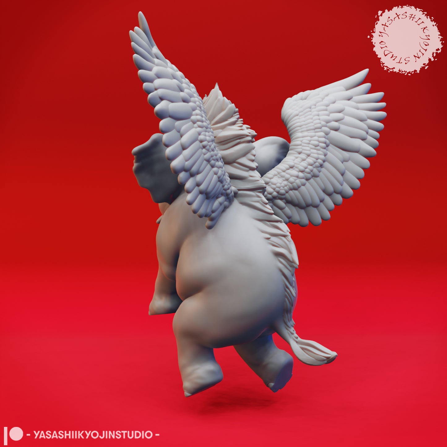 Hollyphant - Floating - Tabletop Miniature (Pre-Supported STL)