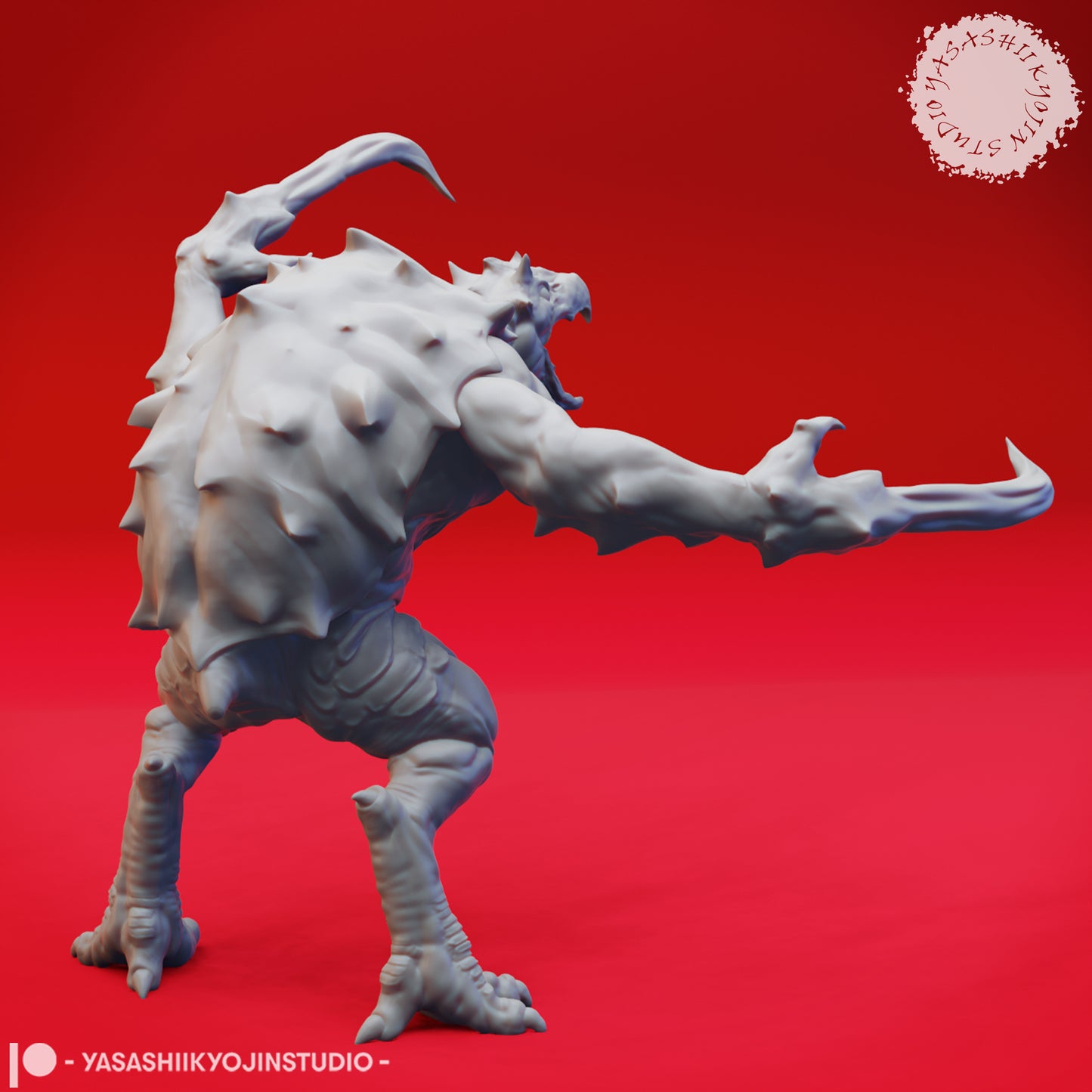 Hook Horror - Screeching - Tabletop Miniature (Pre-Supported STL)