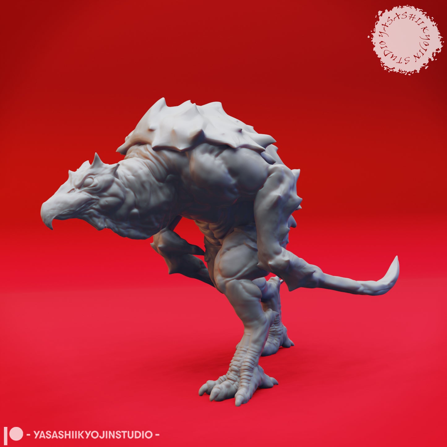 Hook Horror - Stalking - 3D Printed Mini for Tabletop Gaming, Dungeons and Dragons, Pathfinder, Kings of War and other RPG's