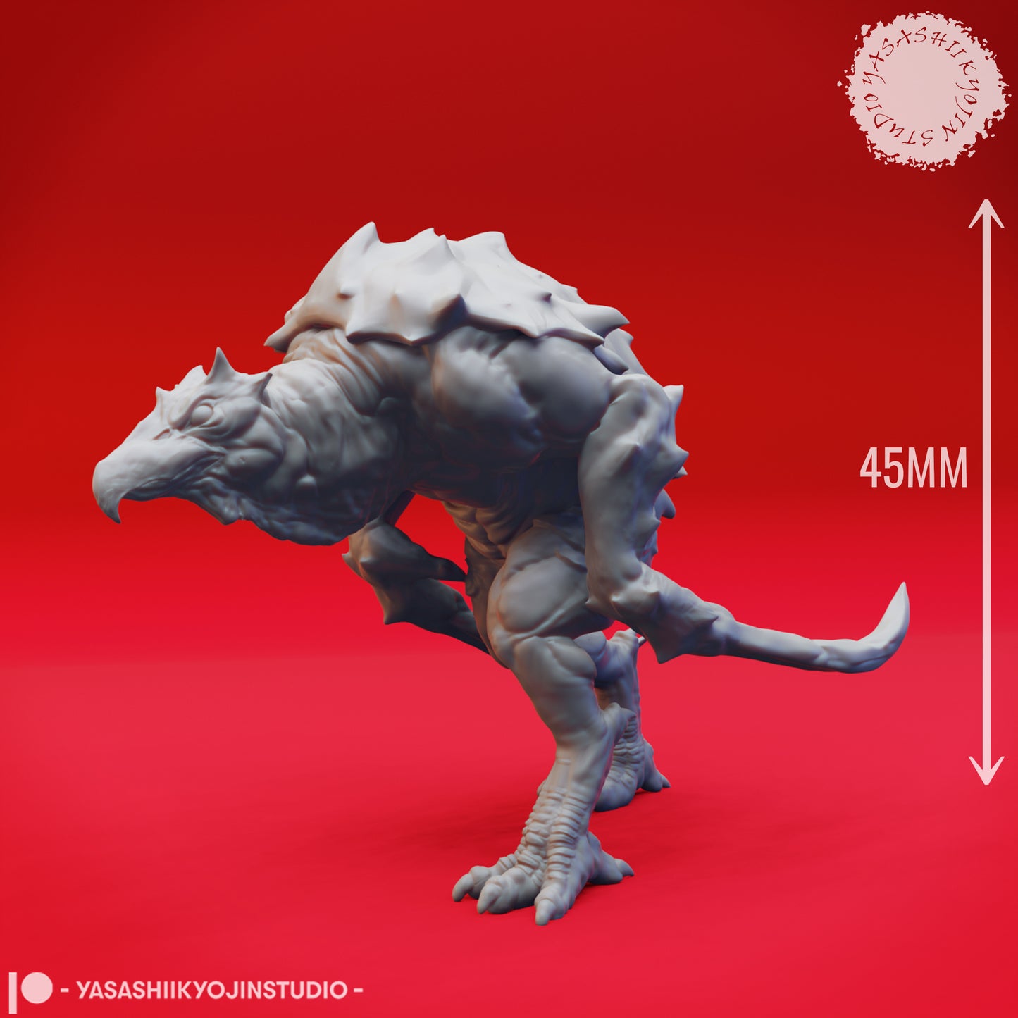 Hook Horror - Stalking - Tabletop Miniature (Pre-Supported STL)