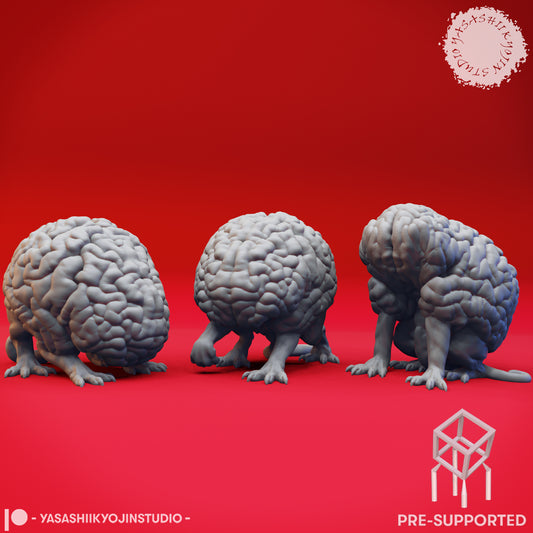 Intellect Devourers - Tabletop Miniatures (Pre-Supported STL)