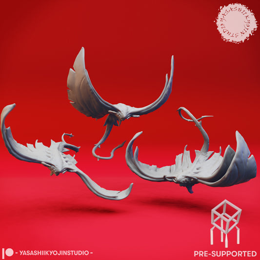 Ixitxachitl Swarm - Tabletop Miniatures (Pre-Supported STL)