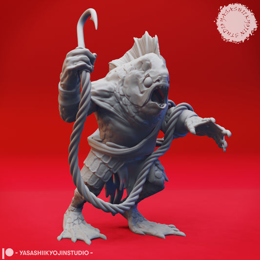 Kuo-toa - Tabletop Miniature STL