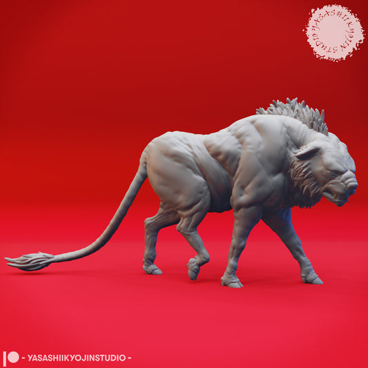 Leucrotta - Tabletop Miniature STL