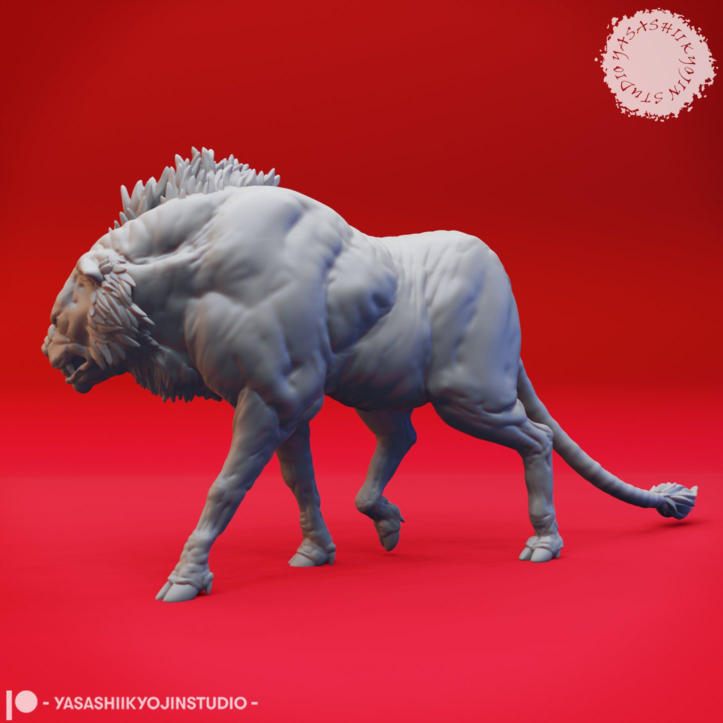 Leucrotta - Tabletop Miniature STL