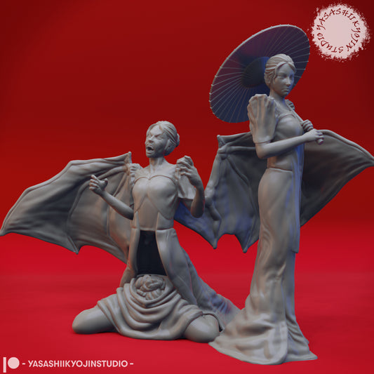 Manananggal - 3D Printed Mini for Tabletop Gaming, Dungeons and Dragons, Pathfinder, Kings of War and other RPG's (Copy)