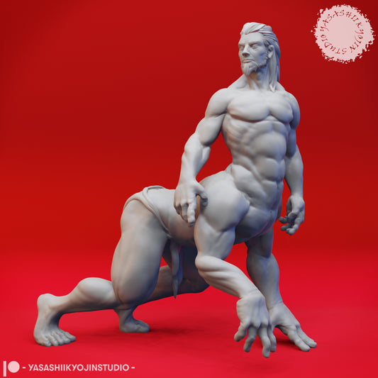 Mantaur - Tabletop Miniature STL
