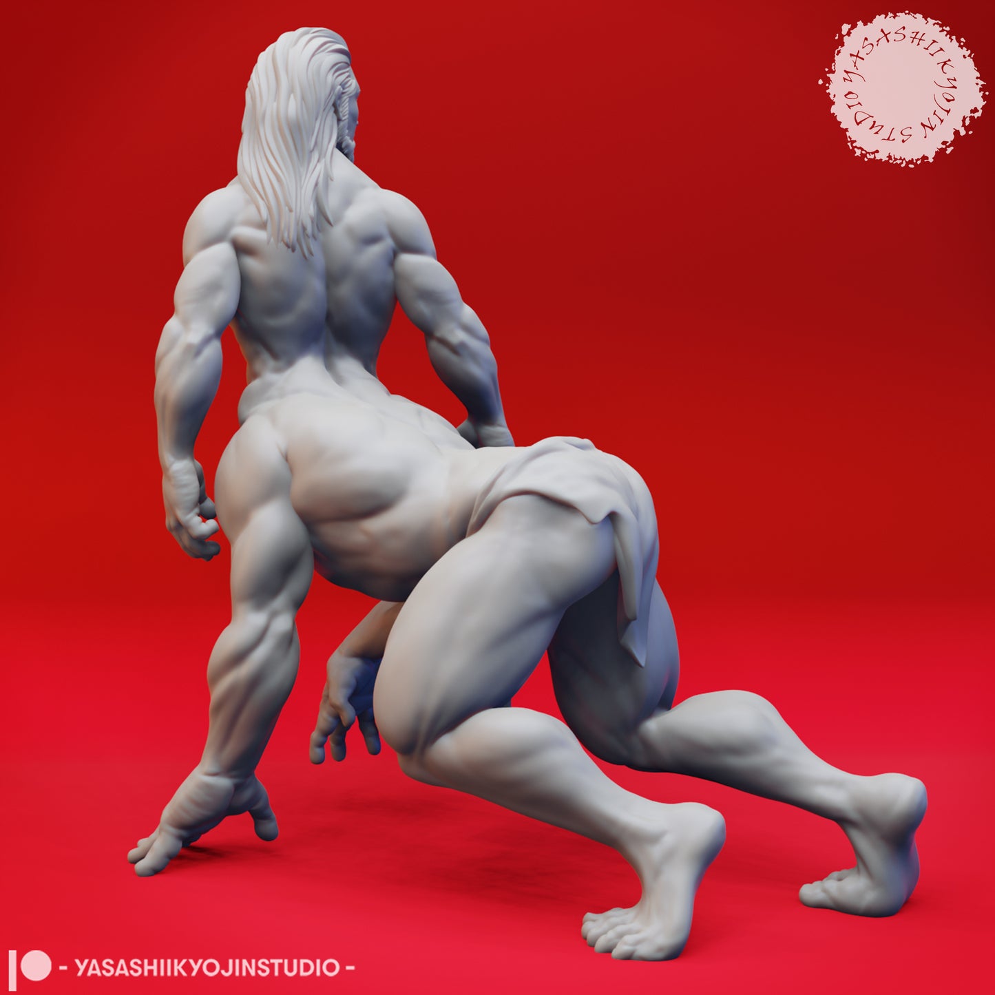 Mantaur - 3D Printed Mini for Tabletop Gaming, Dungeons and Dragons, Pathfinder, Kings of War and other RPG's