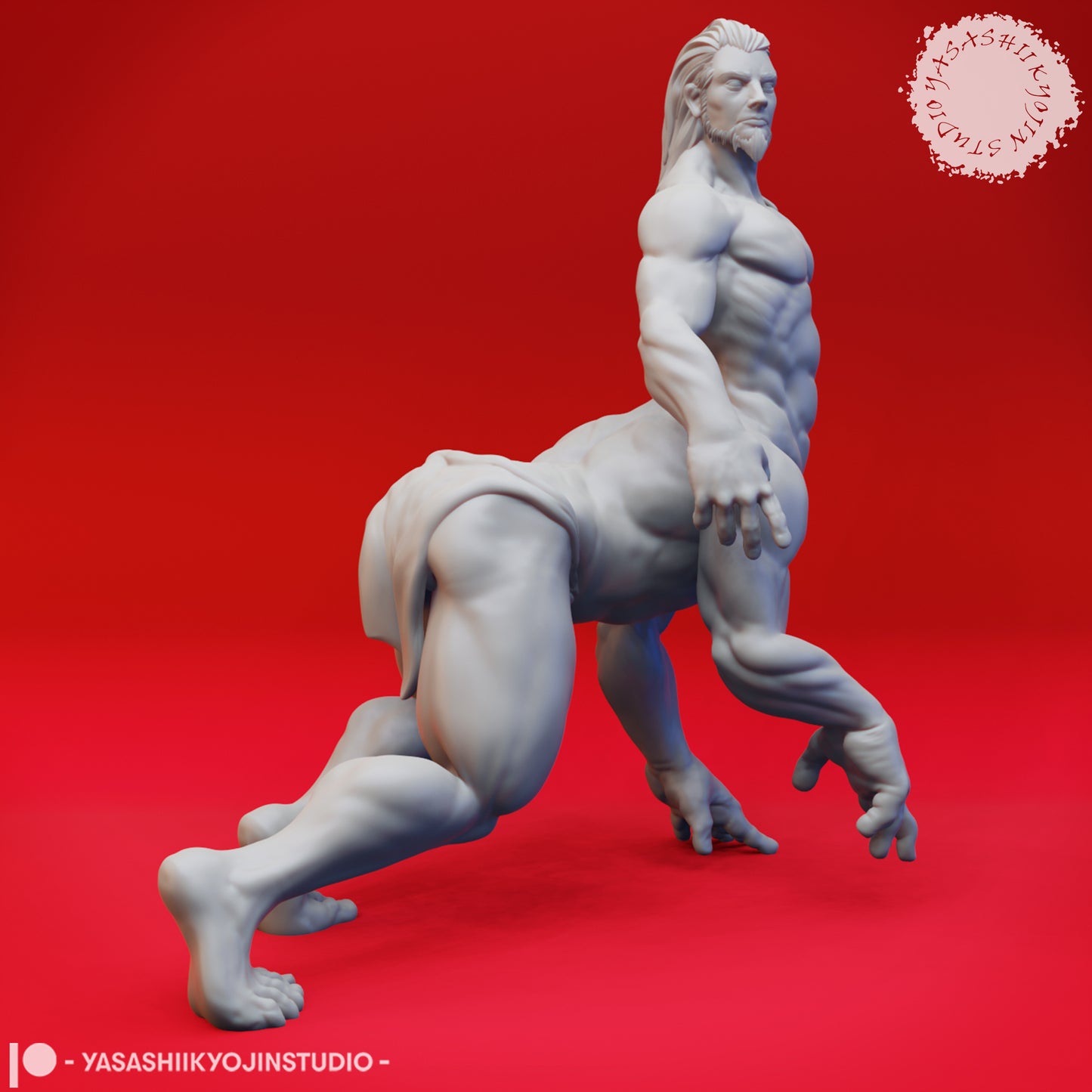 Mantaur - Tabletop Miniature STL