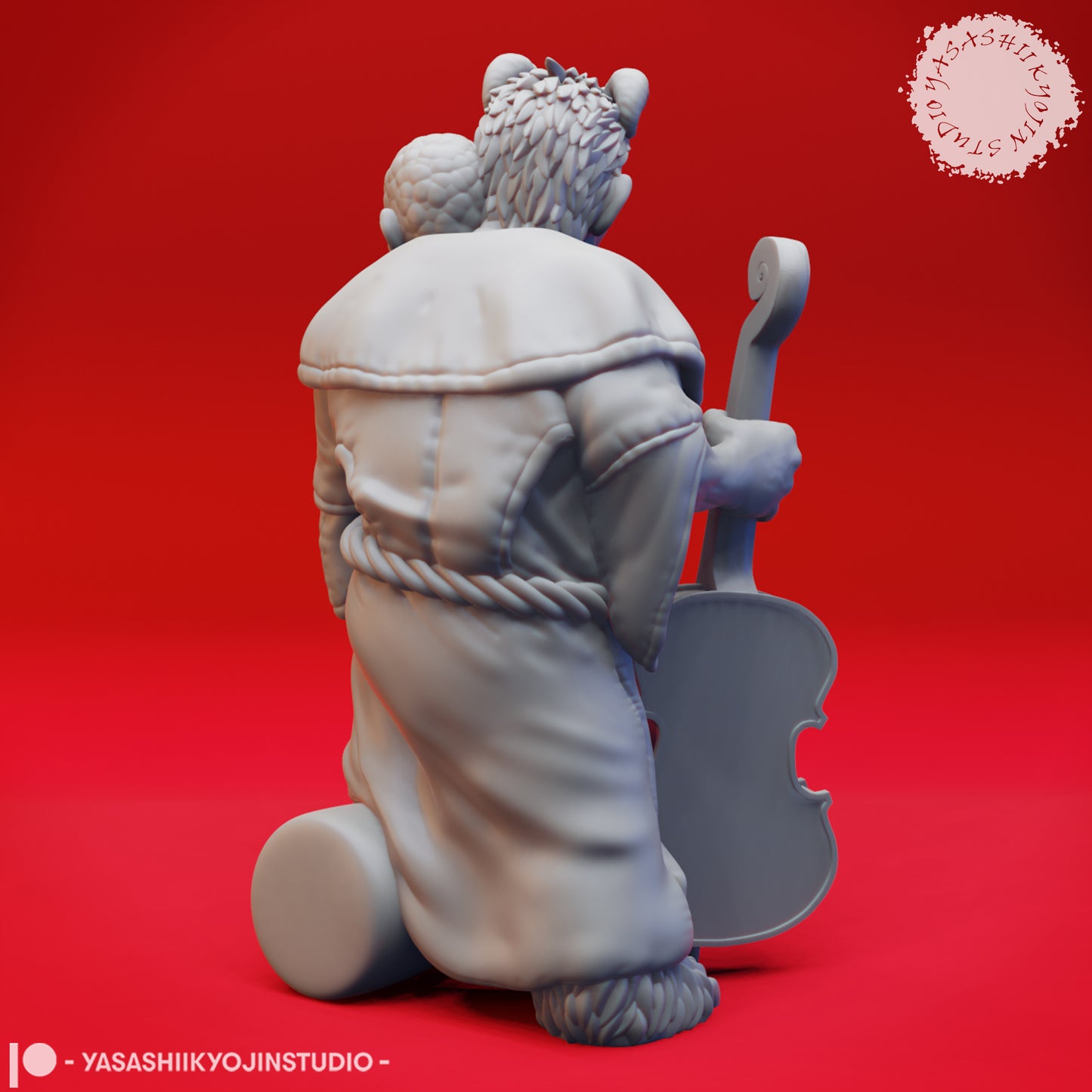 Mongrelfolk - Clovin - Tabletop Miniature (Pre-Supported STL)