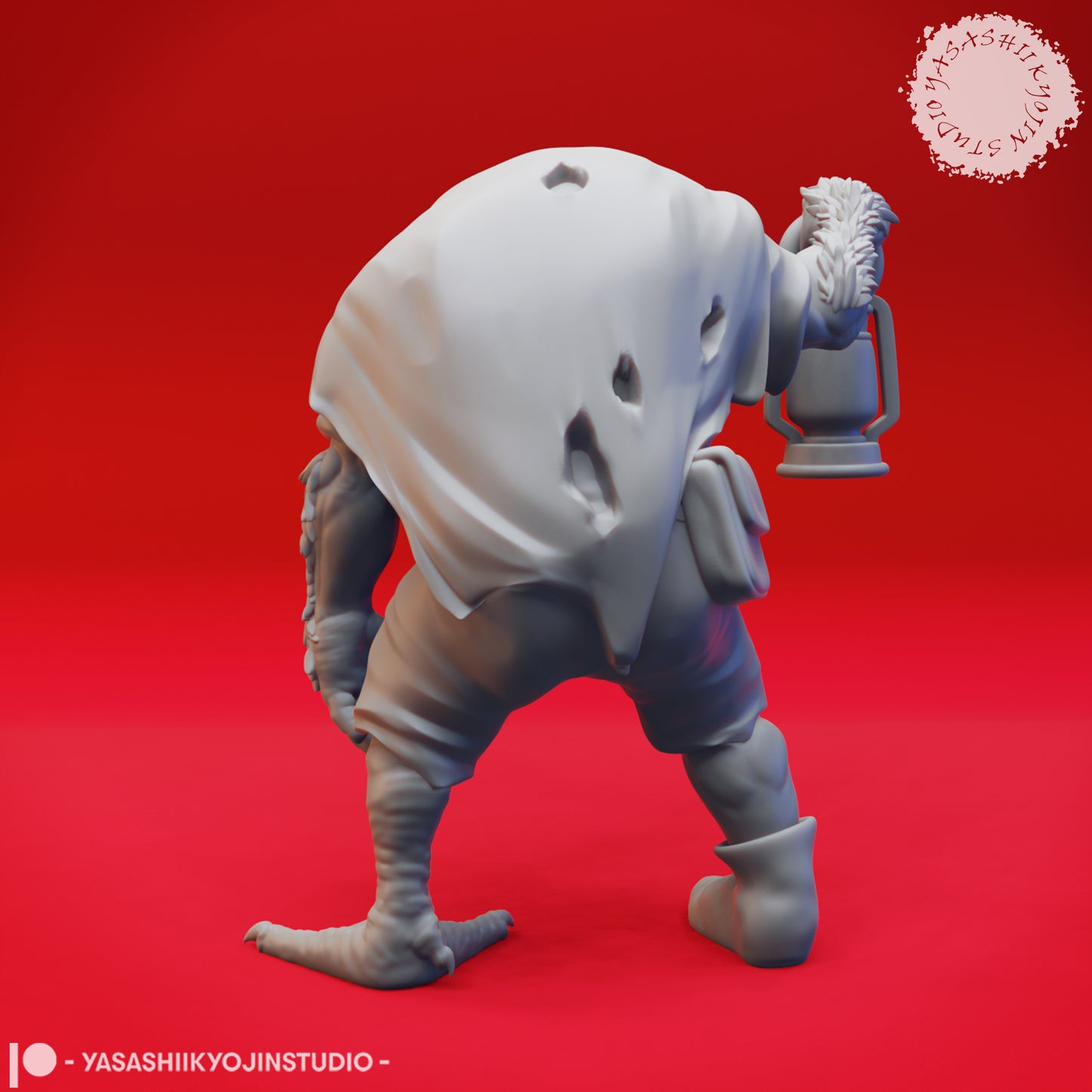 Mongrelfolk - Cyrus - Tabletop Miniature (Pre-Supported STL)