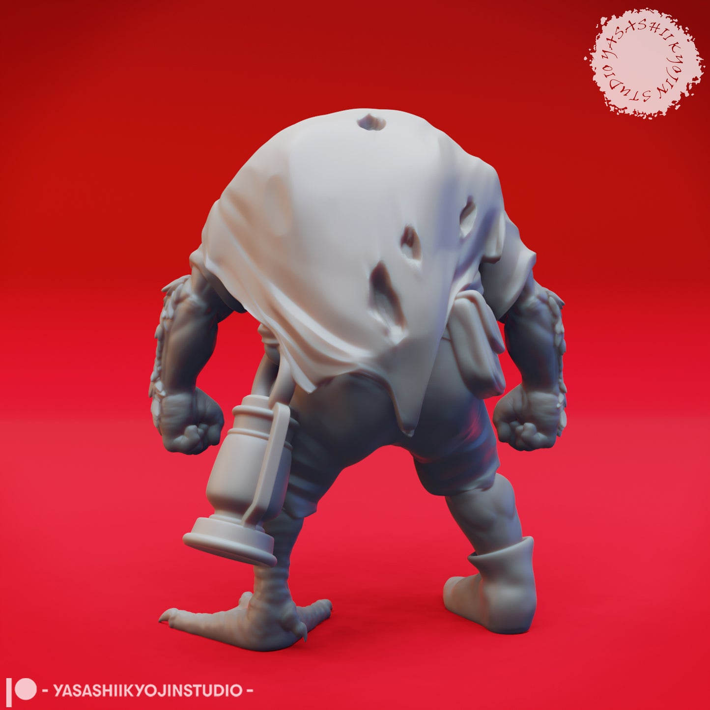 Mongrelfolk - Cyrus - Tabletop Miniature (Pre-Supported STL)