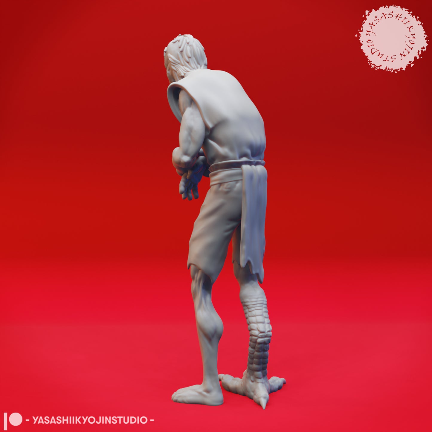 Mongrelfolk - Mishka - Tabletop Miniature (Pre-Supported STL)
