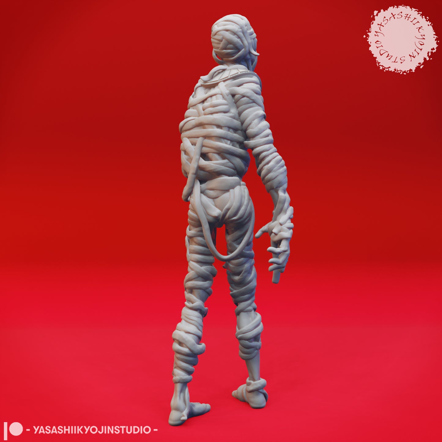 Mummy - Shambling - Tabletop Miniature (Pre-Supported STL)