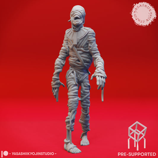 Mummy - Shambling - Tabletop Miniature (Pre-Supported STL)