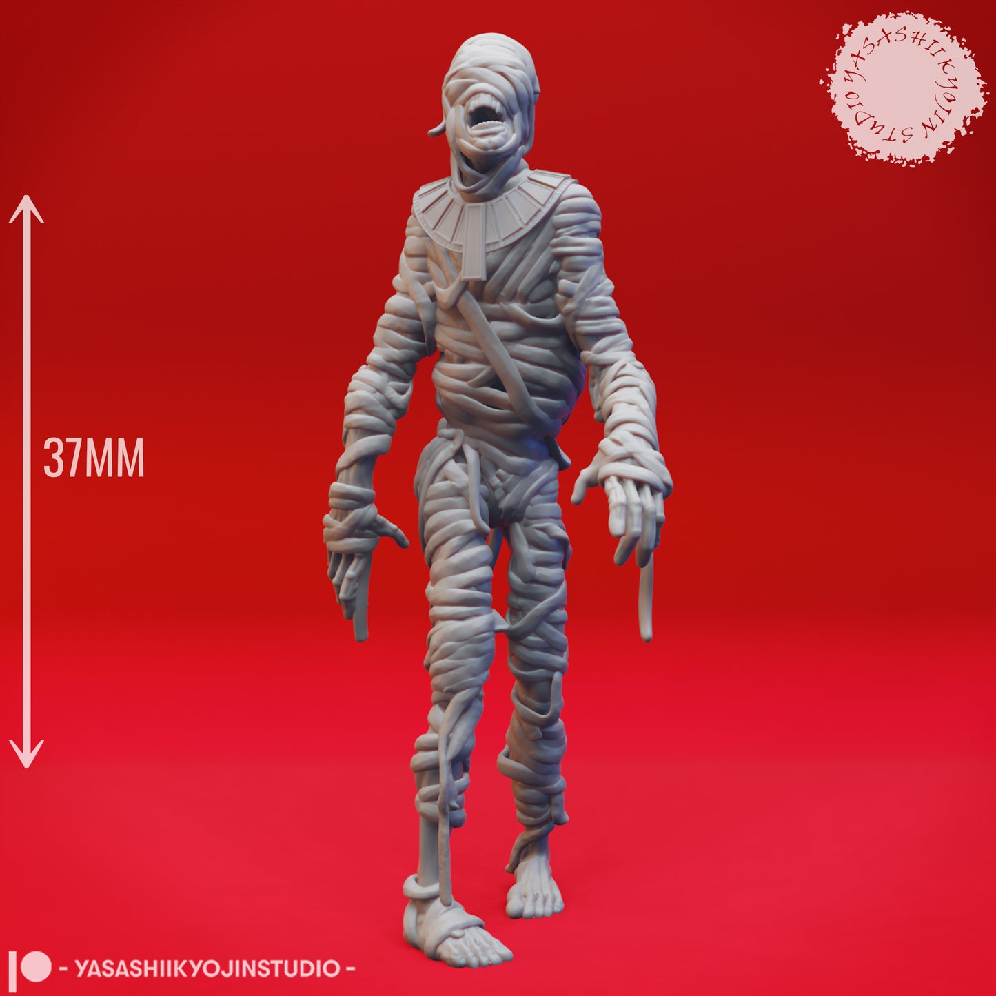 Mummies - Bundle - 3D Printed Minis for Tabletop Gaming, Dungeons and Dragons, Pathfinder, Kings of War and other RPG's