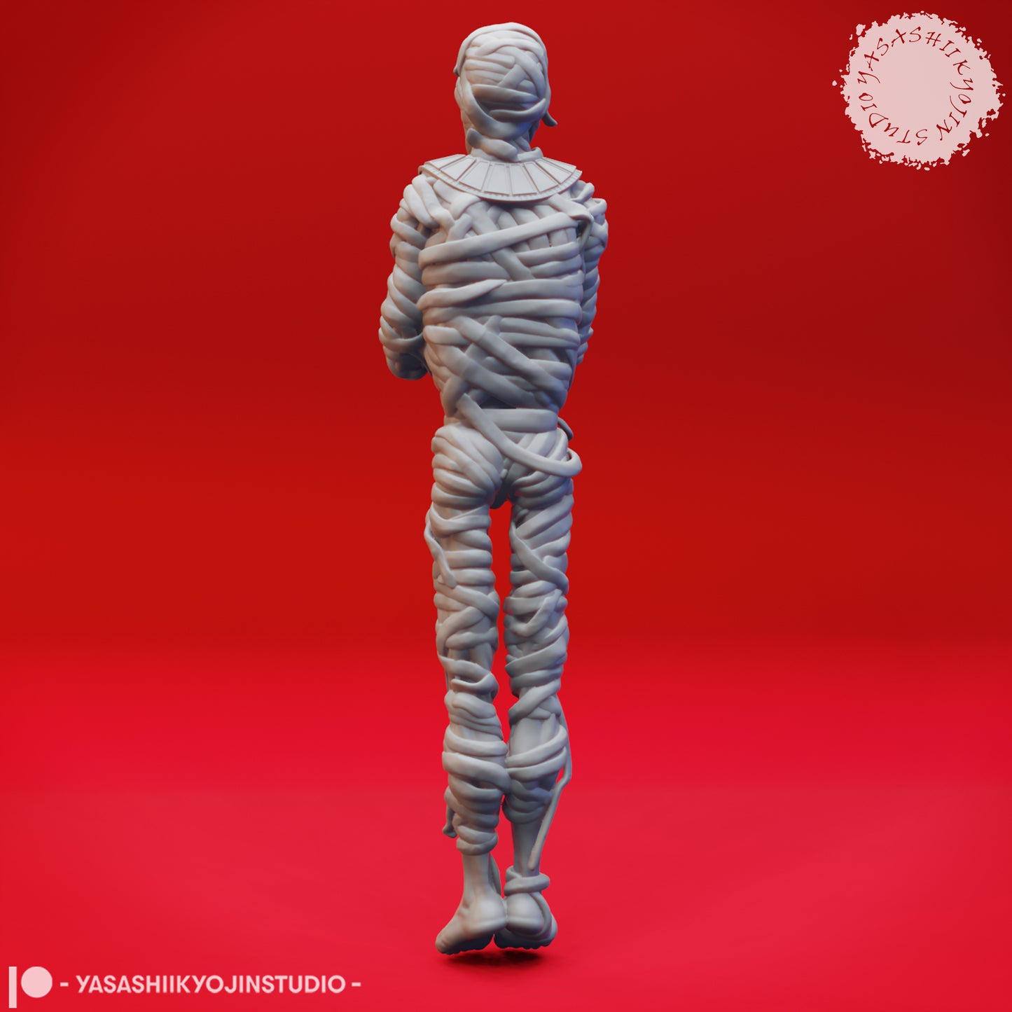 Mummy - Laying - Tabletop Miniature (Pre-Supported STL)
