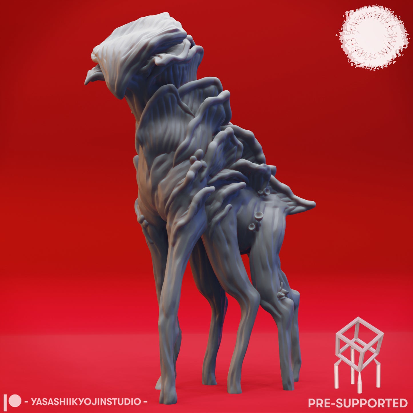 Myconid - Guardian - Tabletop Miniature (Pre-Supported STL)