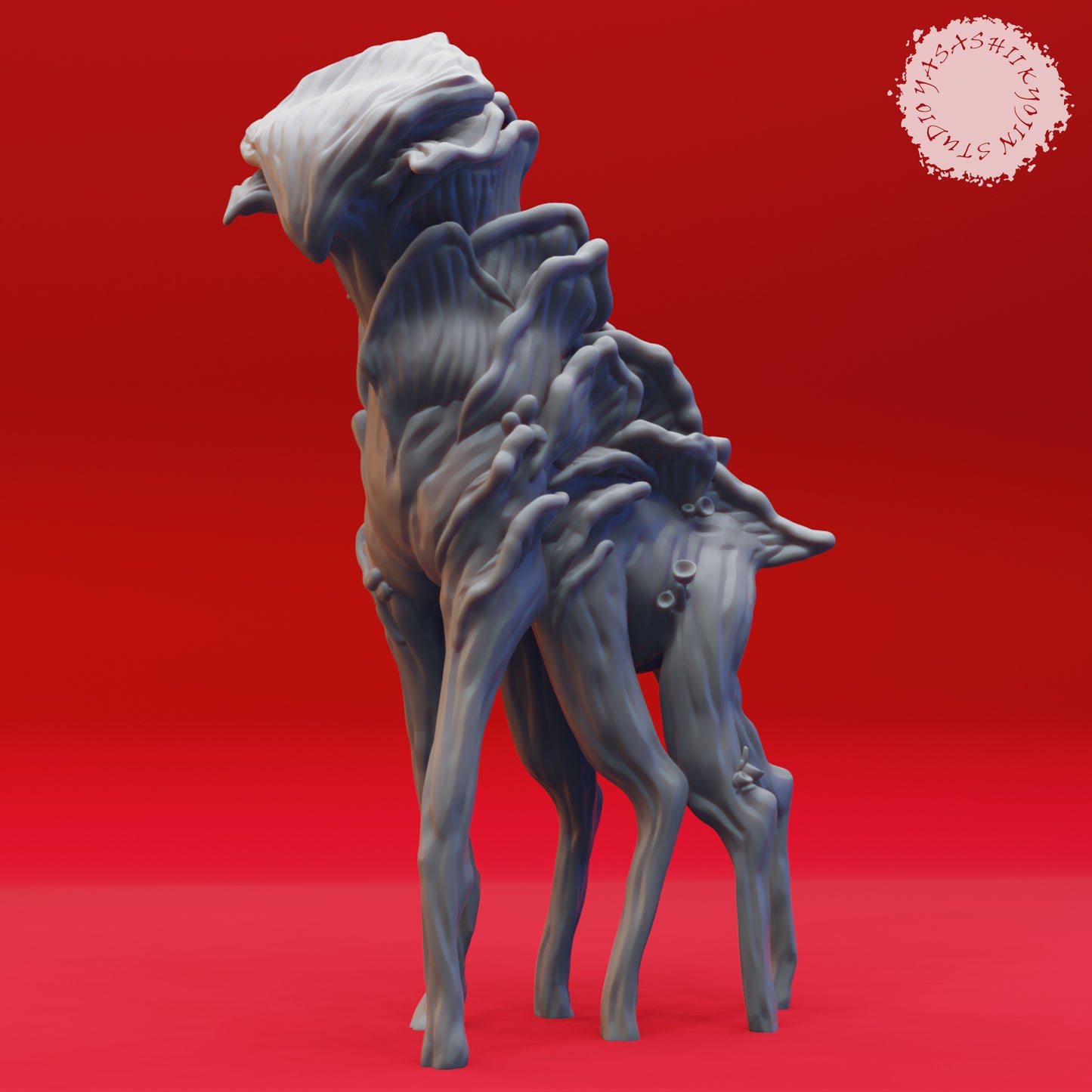 Myconid Guardian - 3D Printed Mini for Tabletop Gaming, Dungeons and Dragons, Pathfinder, Kings of War and other RPG's