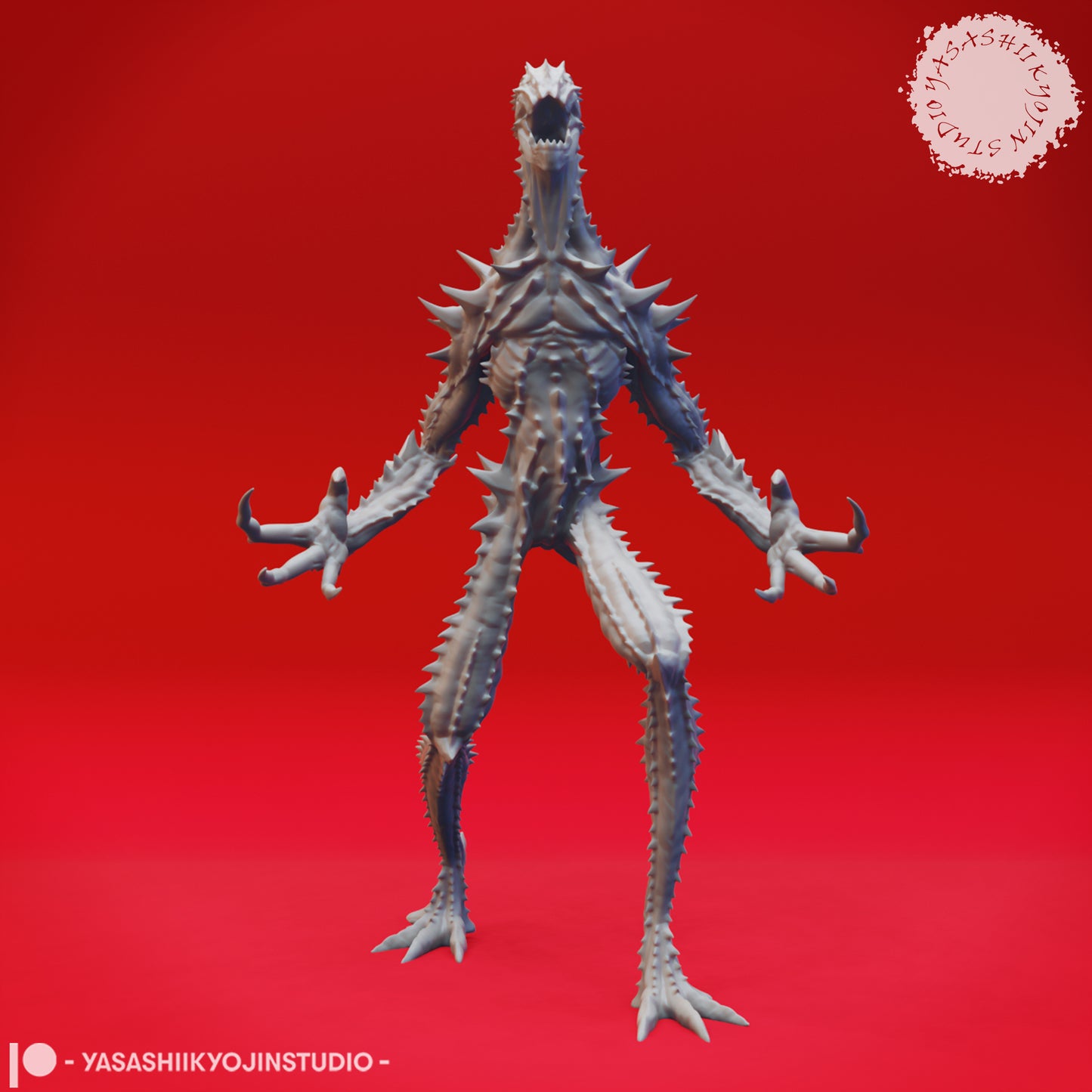 Needle Blight - Screamer - 3D Printed Minis for Tabletop Gaming, Dungeons and Dragons, Pathfinder, Kings of War and other RPG's