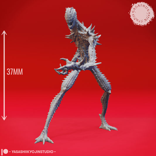 Needle Blight - Alert - 3D Printed Minis for Tabletop Gaming, Dungeons and Dragons, Pathfinder, Kings of War and other RPG's