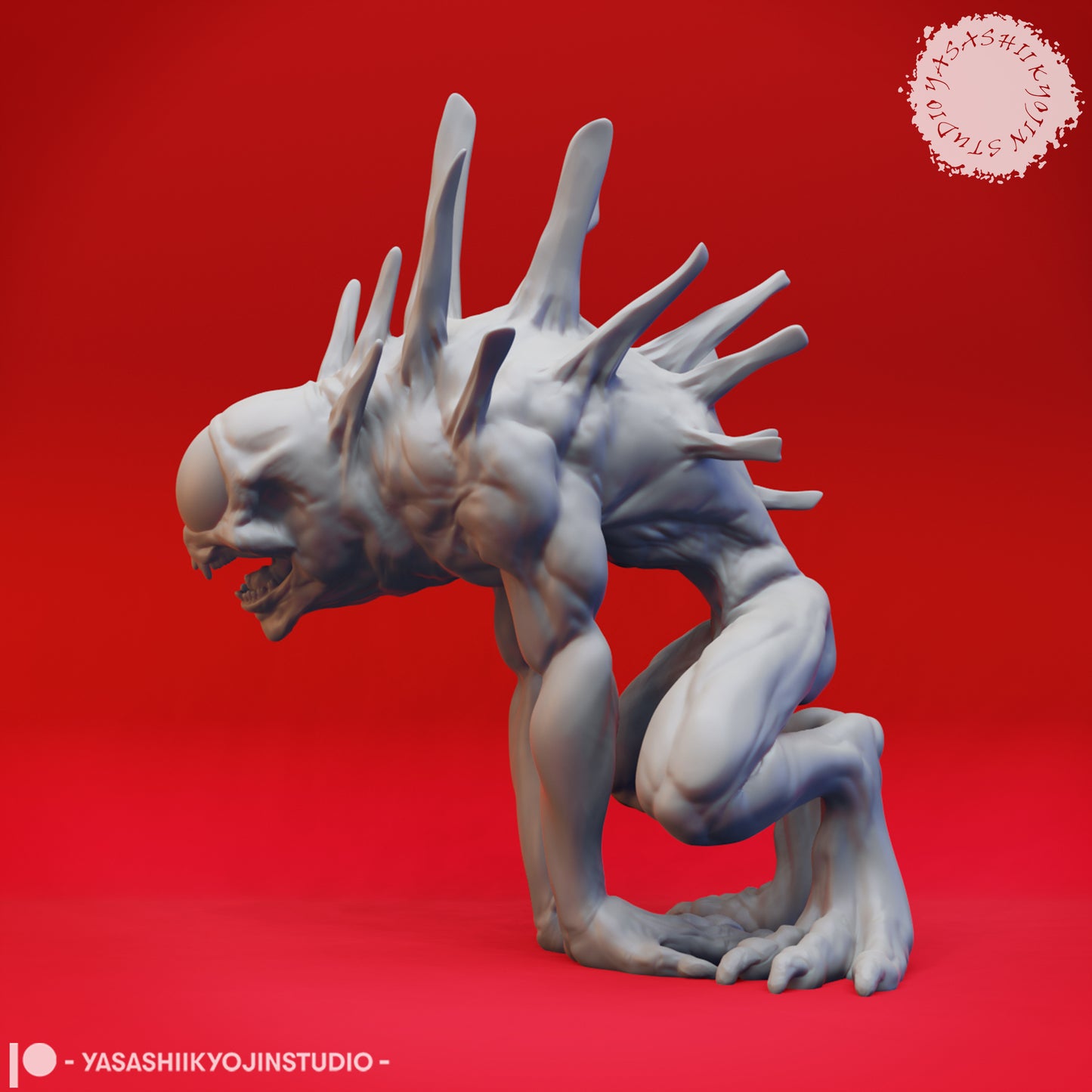 Nothic - Intent - 3D Printed Mini for Tabletop Gaming, Dungeons and Dragons, Pathfinder, Kings of War and other RPG's