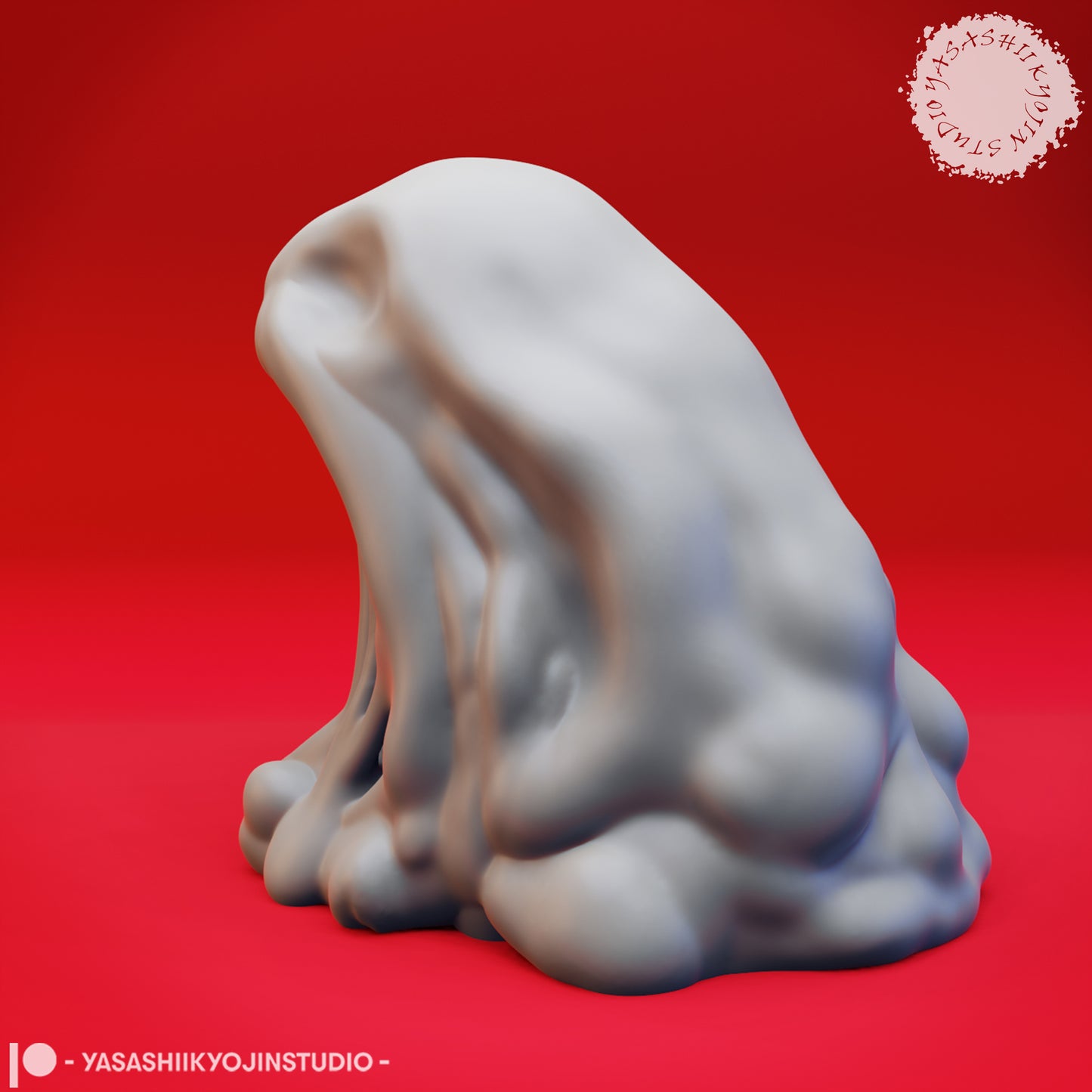 Ochre Jelly - Mouther - Tabletop Miniature (Pre-Supported STL)