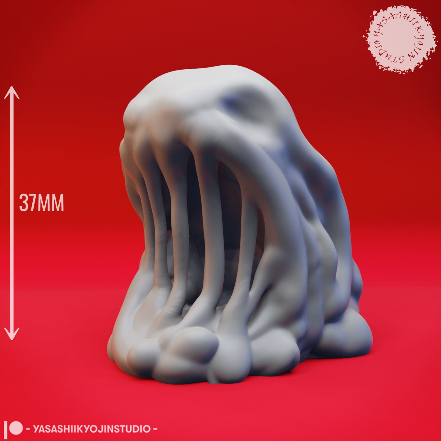 Ochre Jelly - Mouther - Tabletop Miniature (Pre-Supported STL)