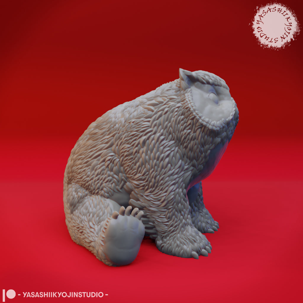 Owlbear Cub - 3D Printed Mini for Tabletop Gaming, Dungeons and Dragons, Pathfinder, Kings of War and other RPG's