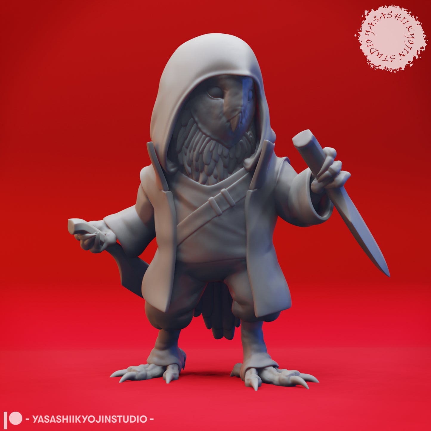 Owlin Rogue - Tabletop Miniature STL