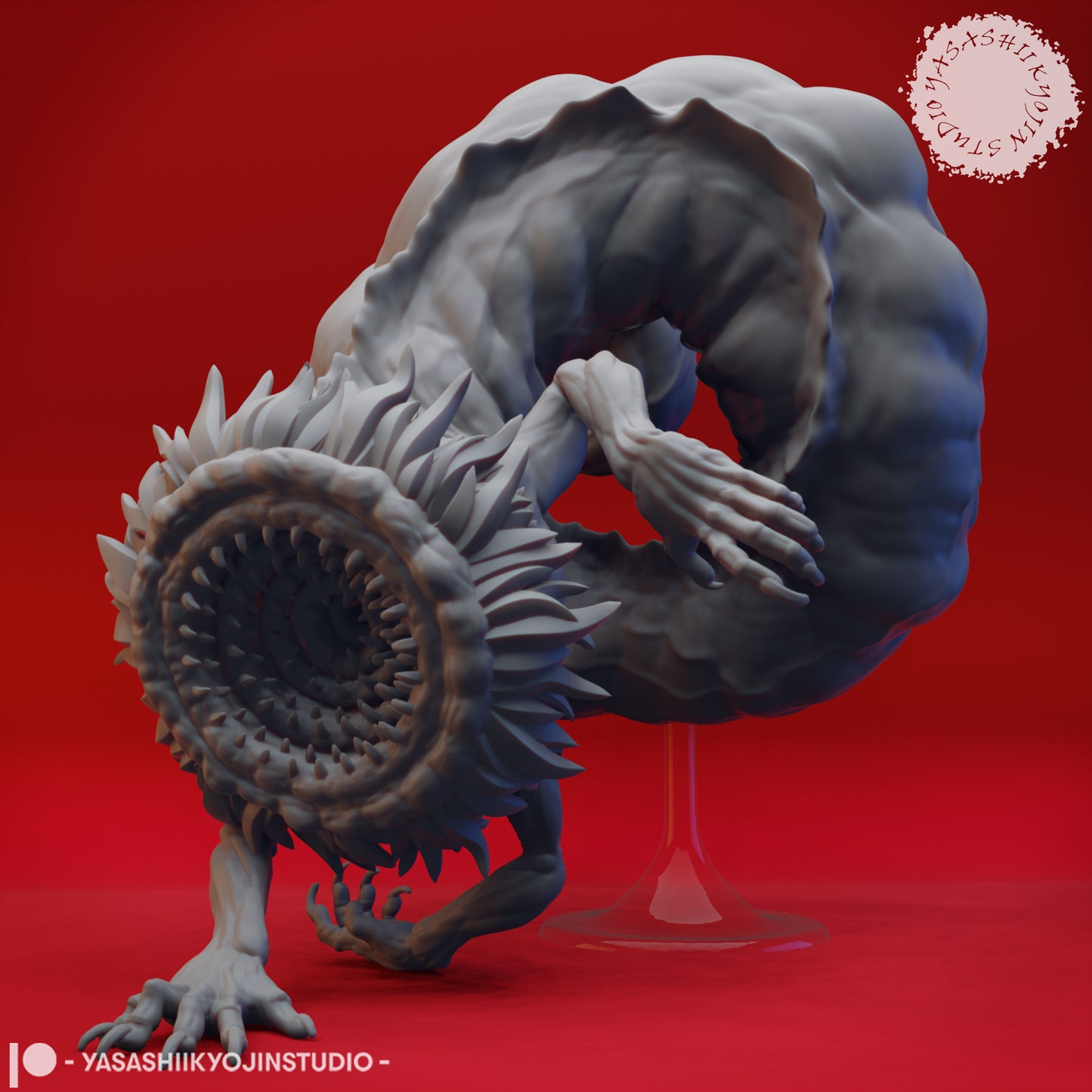 Phaerimm - 3D Printed Mini for Tabletop Gaming, Dungeons and Dragons, Pathfinder, Kings of War and other RPG's